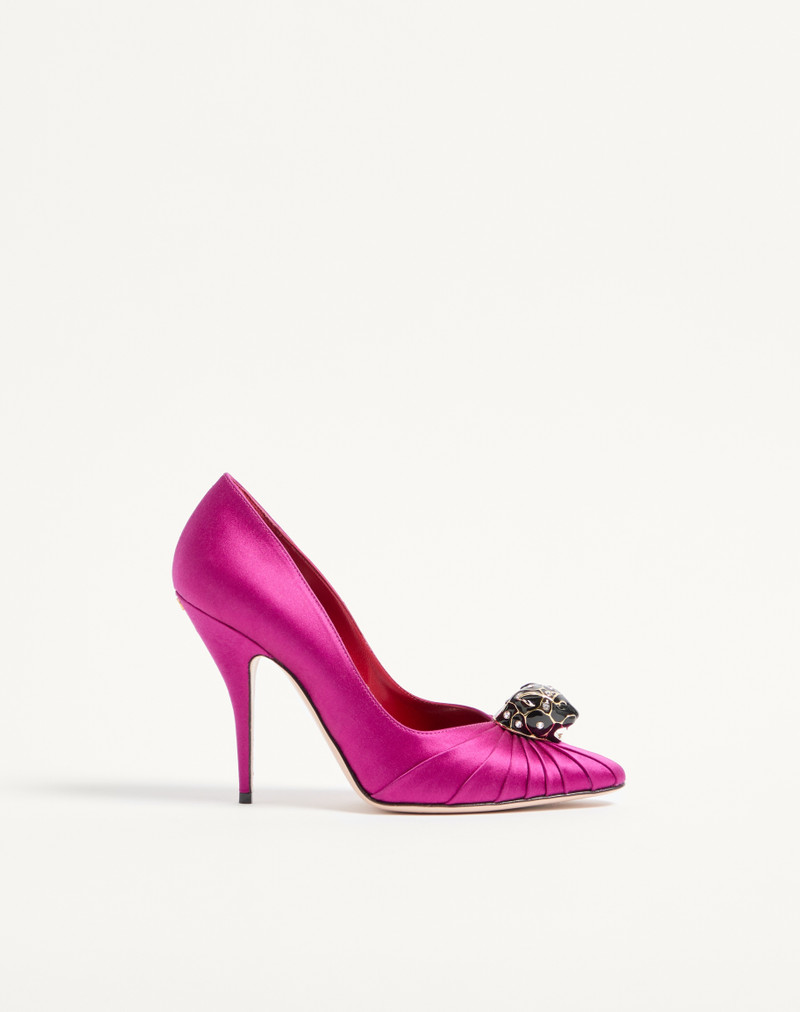 PANTHEA PUMPS IN SATIN 105MM 1
