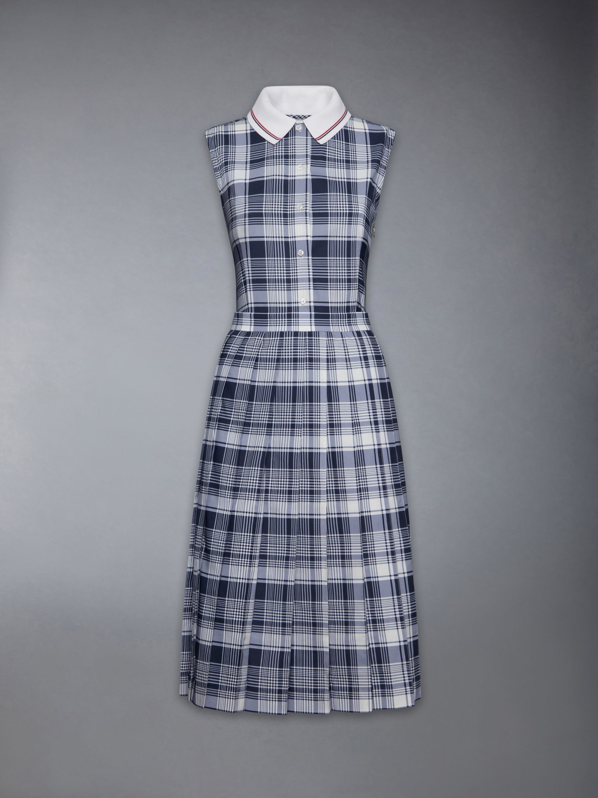 MADRAS CHECK SHIRTDRESS - 7