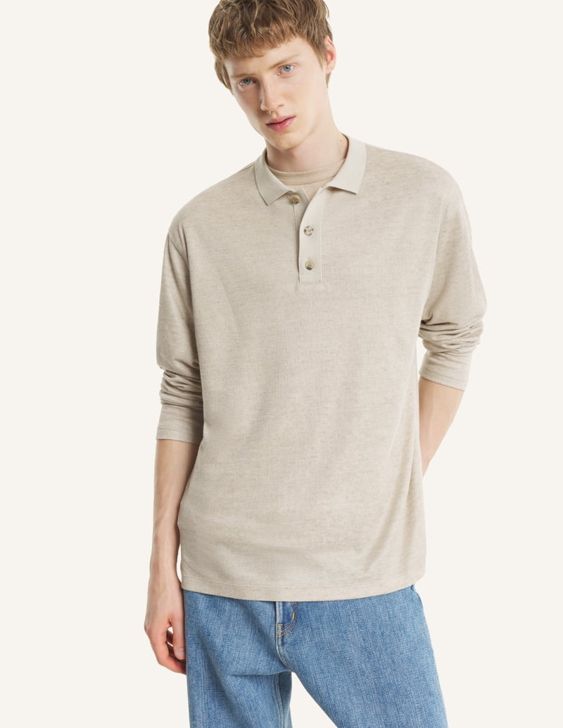 Maison Kitsuné SAVOIR-FAIRE POLO SWEATSHIRT outlook