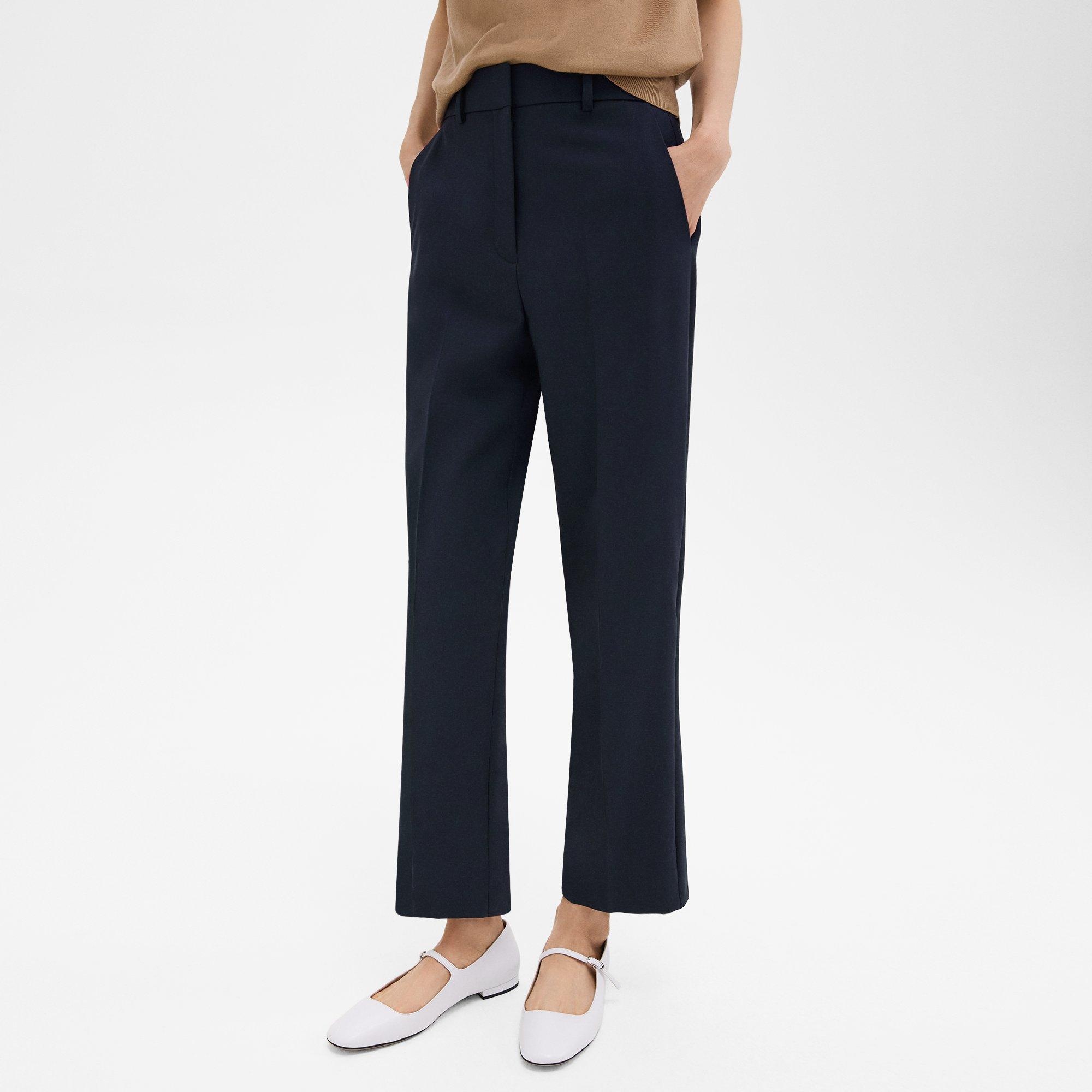 High-Waist Straight-Leg Pant in Good Wool - 5