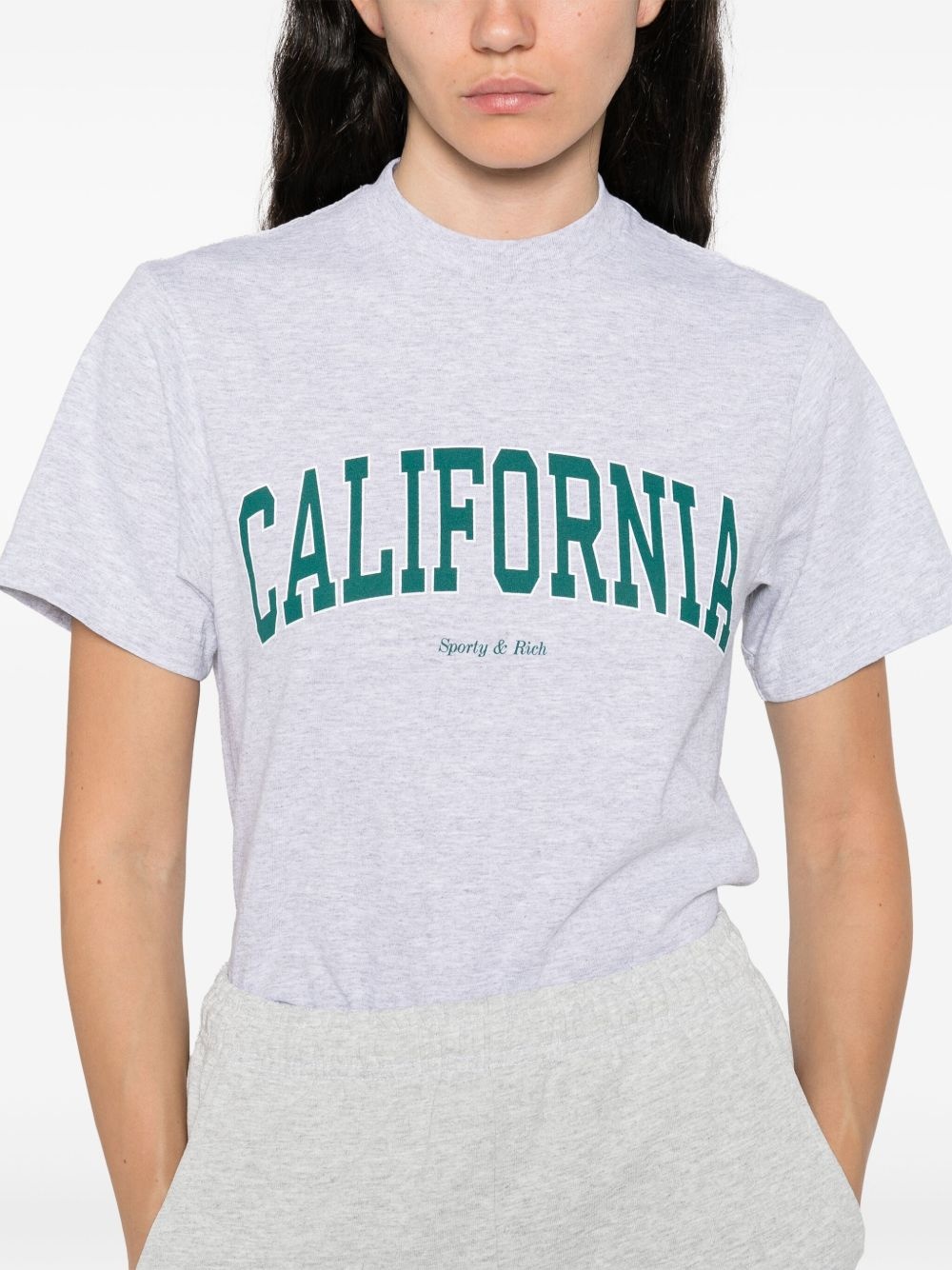 stretch-cotton t-shirt - 5