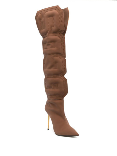 GCDS Establish thigh-high boots outlook