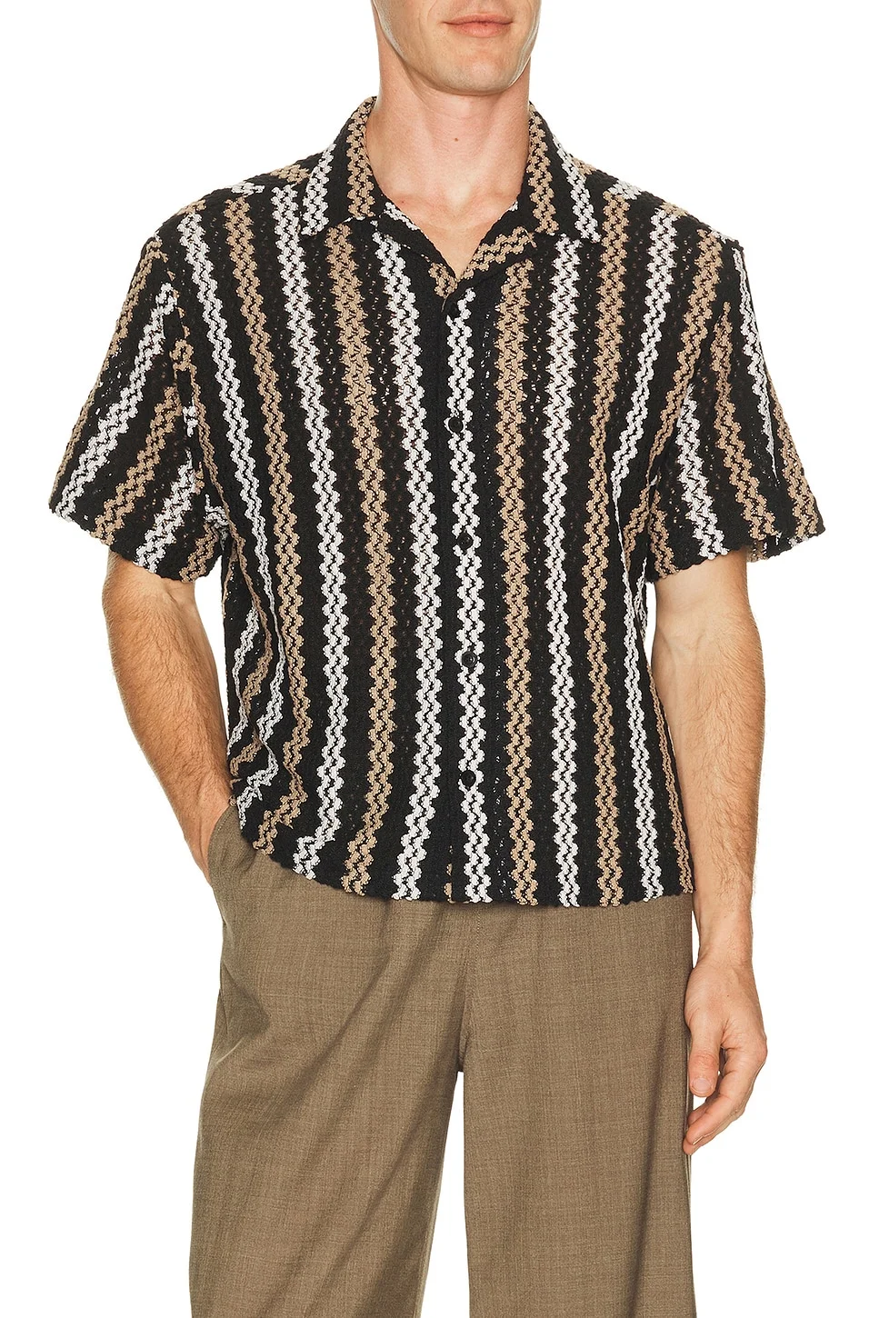 Wade Crochet Shirt - 1