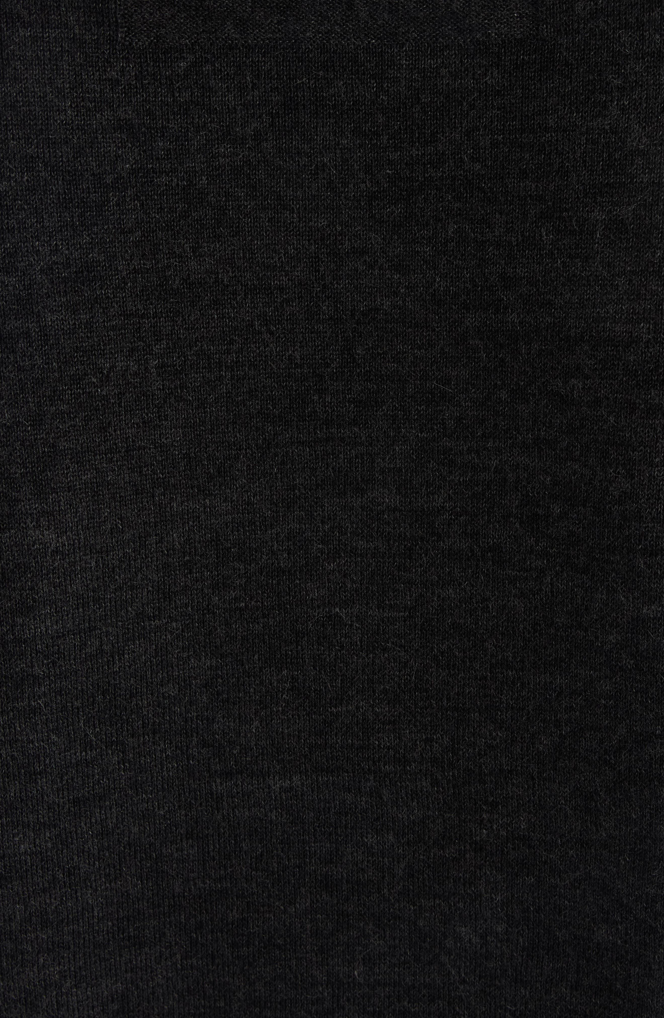 Givenchy Short Sleeve Silk Sweater in Charcoal at Nordstrom - 6
