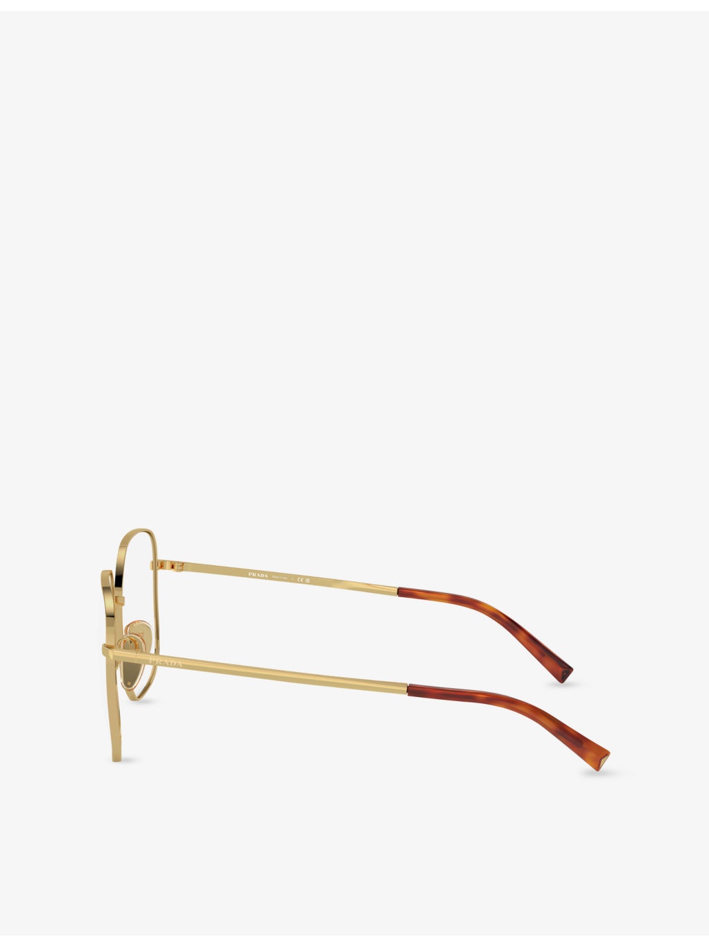 PR A59V Square-Frame Metal Optical Glasses - 3