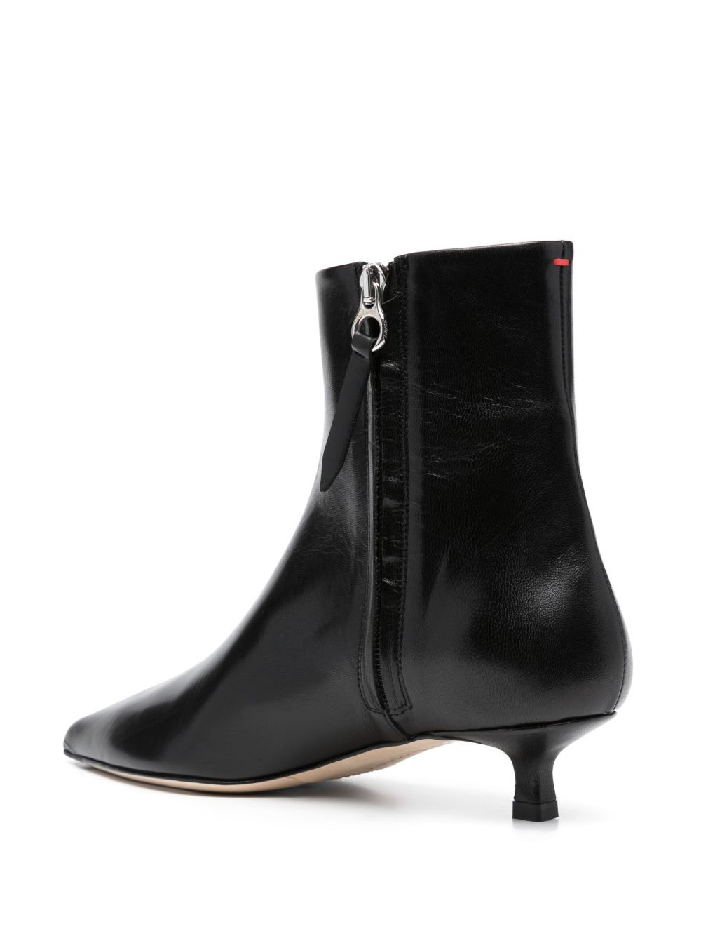 50mm pointed-toe ankle boots - 3