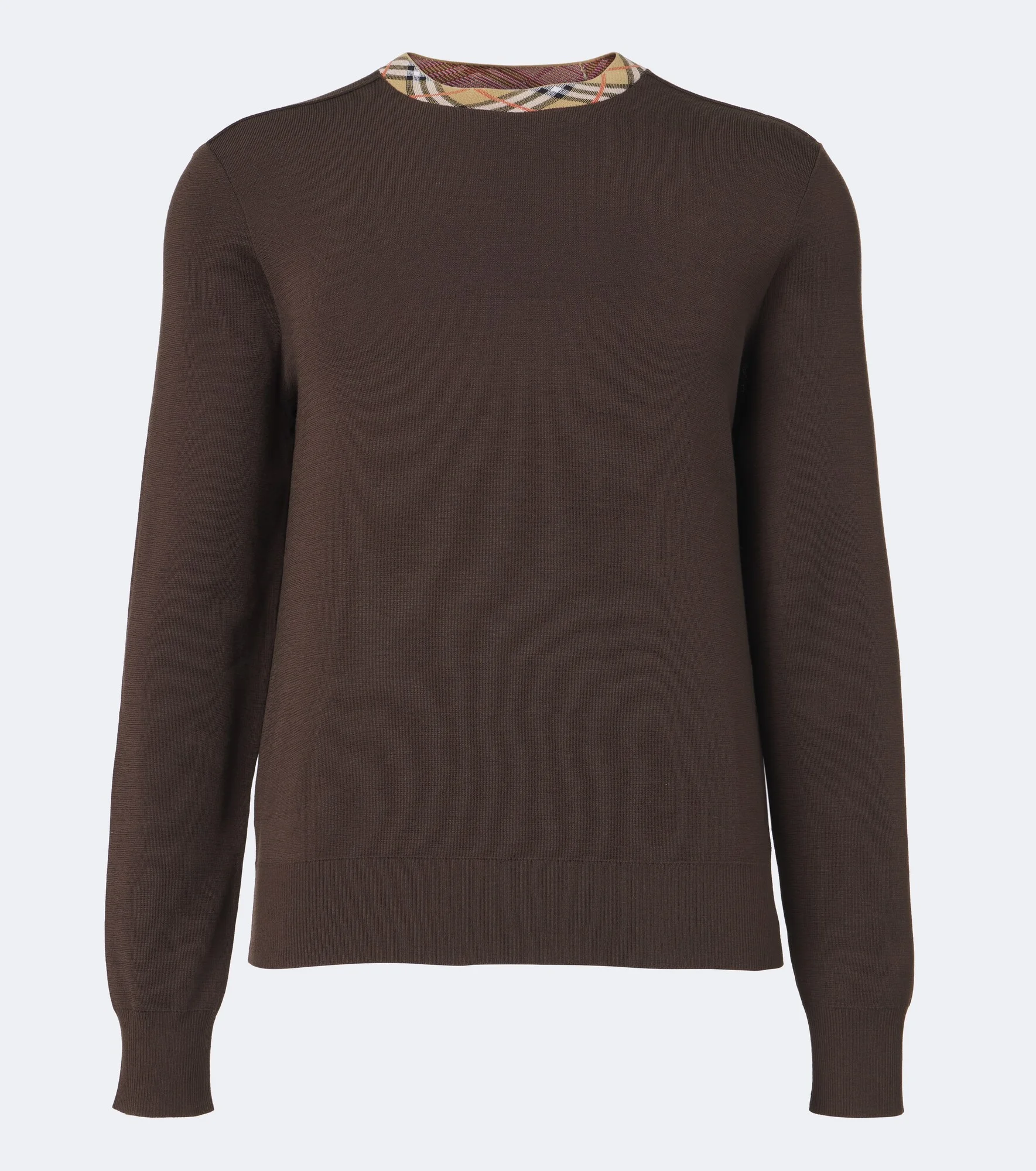 Burberry Check wool sweater - 1