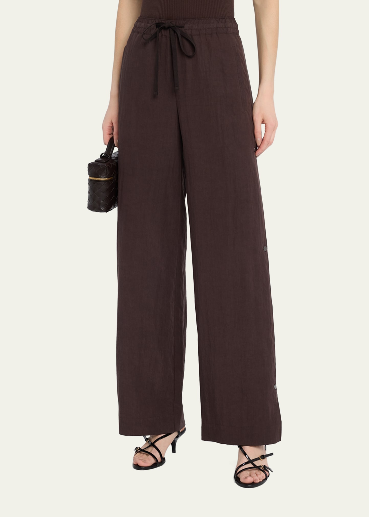 Pull-On Side Snap Pants - 4