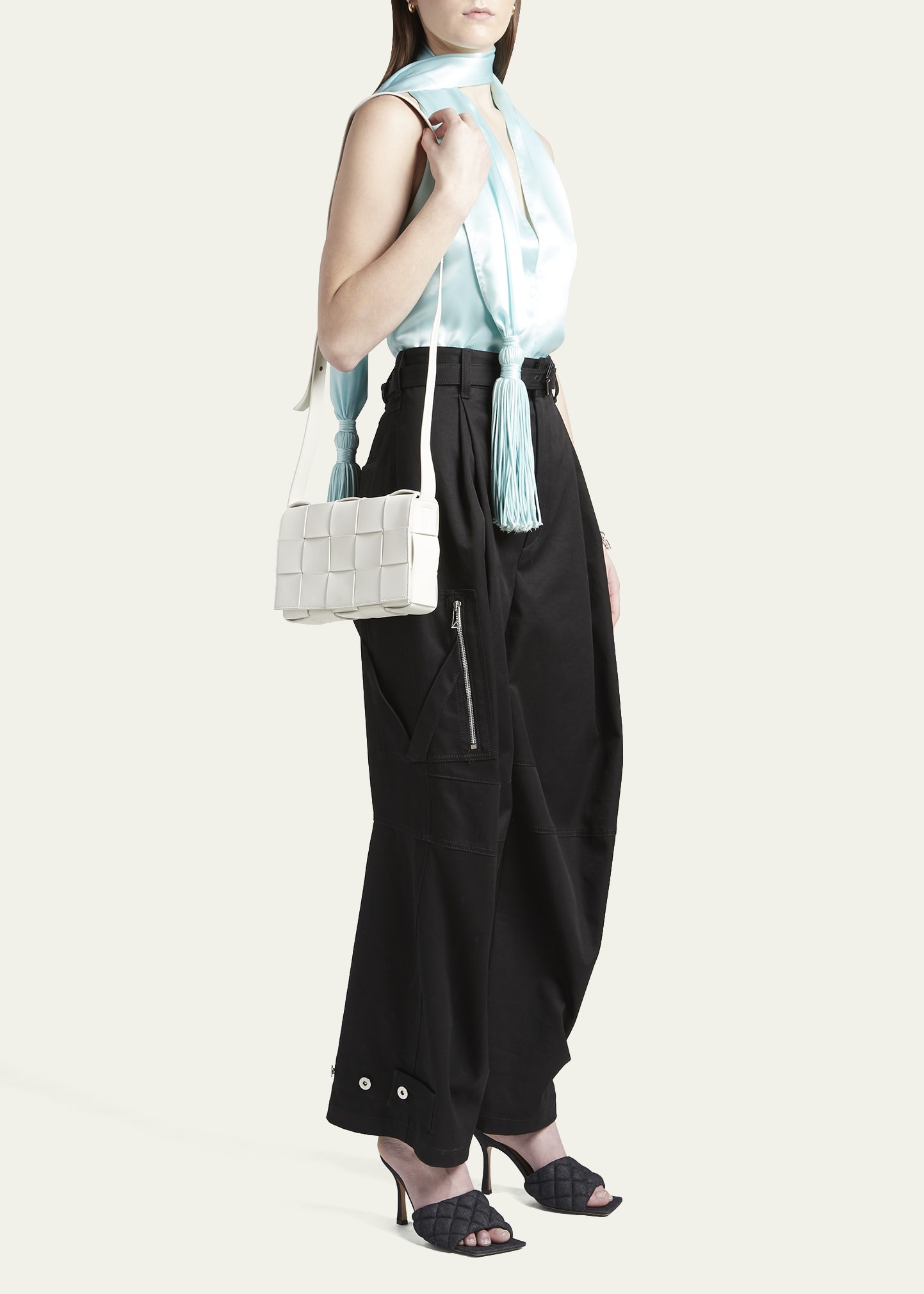 The Cassette Intrecciato Crossbody Bag - 6