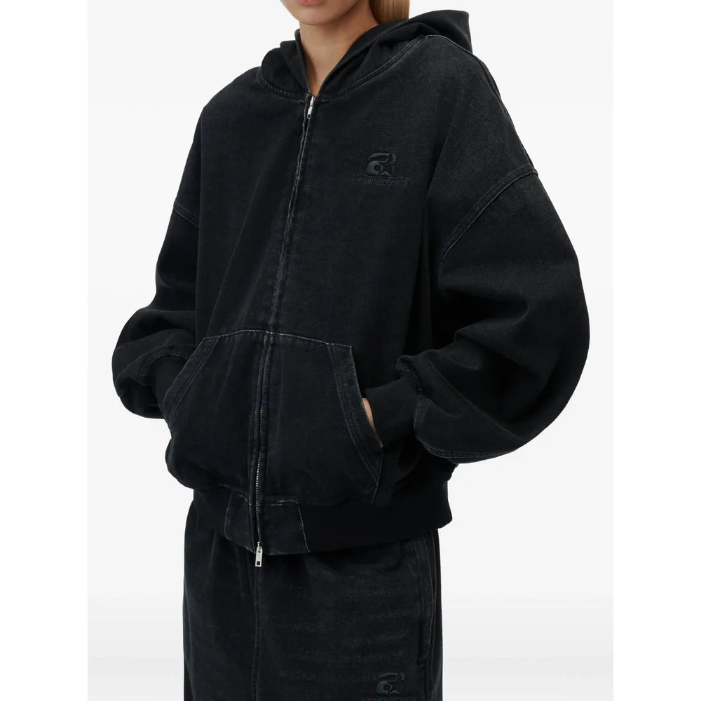 Alexander Wang Black Sweaters & Knitwear - Hoodies Men - 1