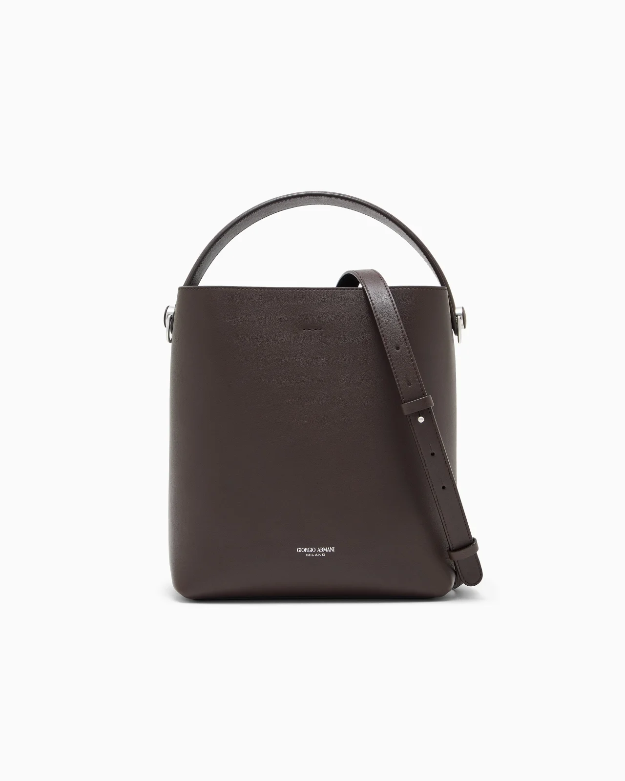 SHOULDER BAG IN LEATHER WITH SPLIT LEATHER LINING - 1