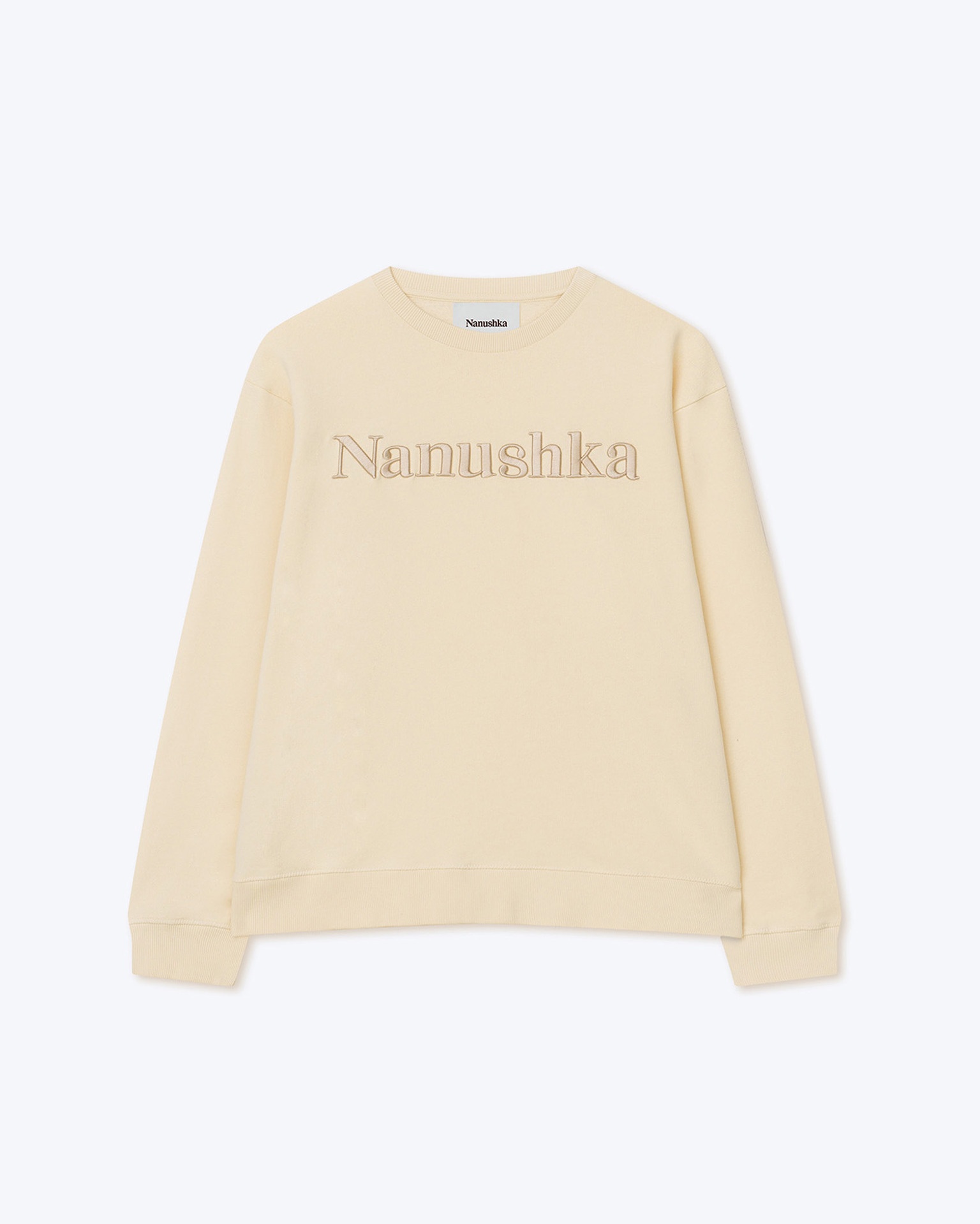 REMY - Logo sweatshirt - Creme - 1