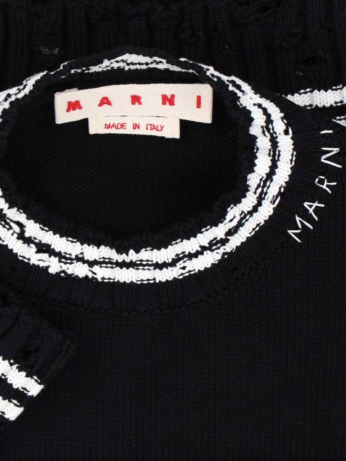 CROP CREW NECK SWEATER - 3