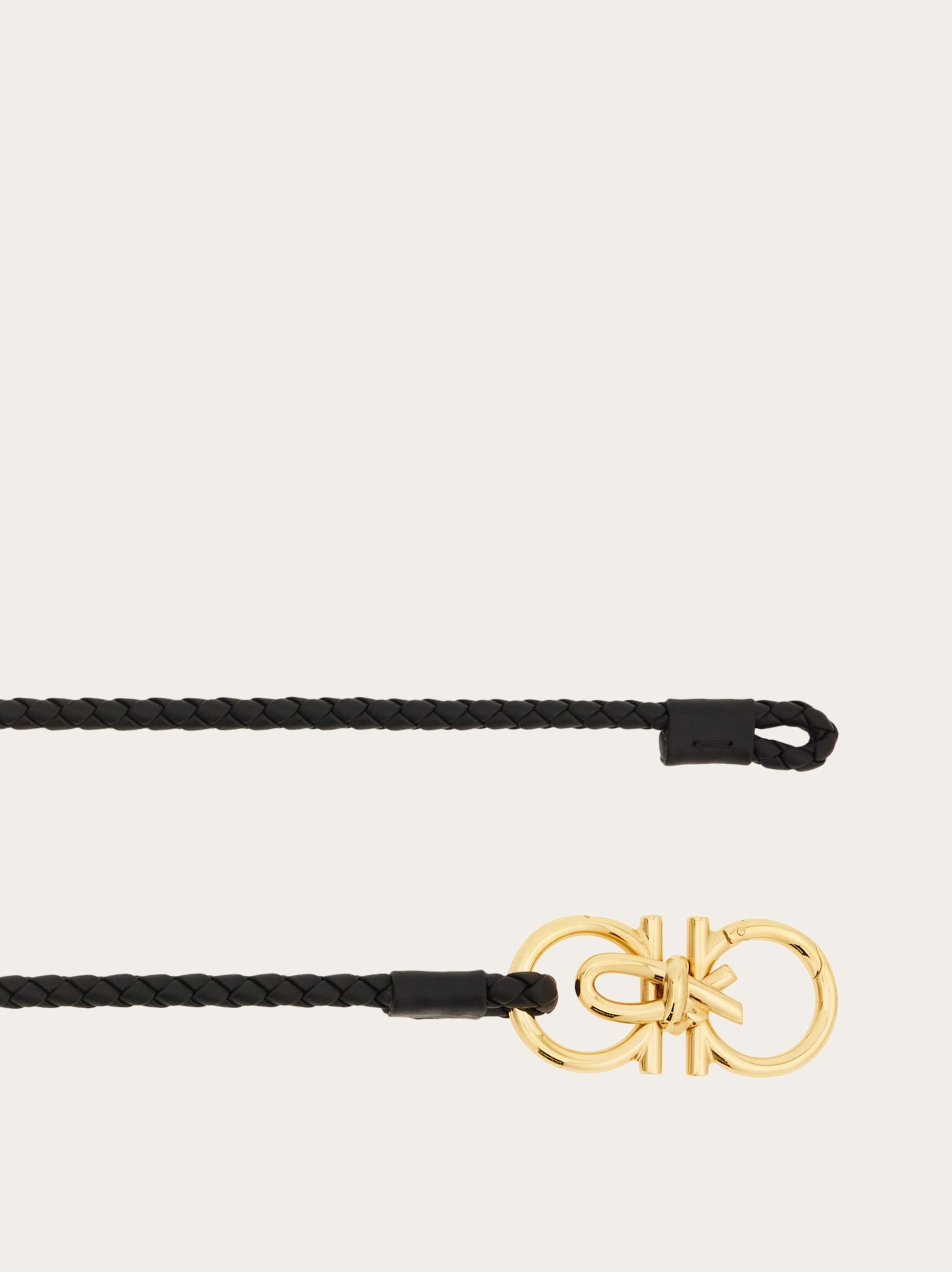 Extendable Gancini belt - 2