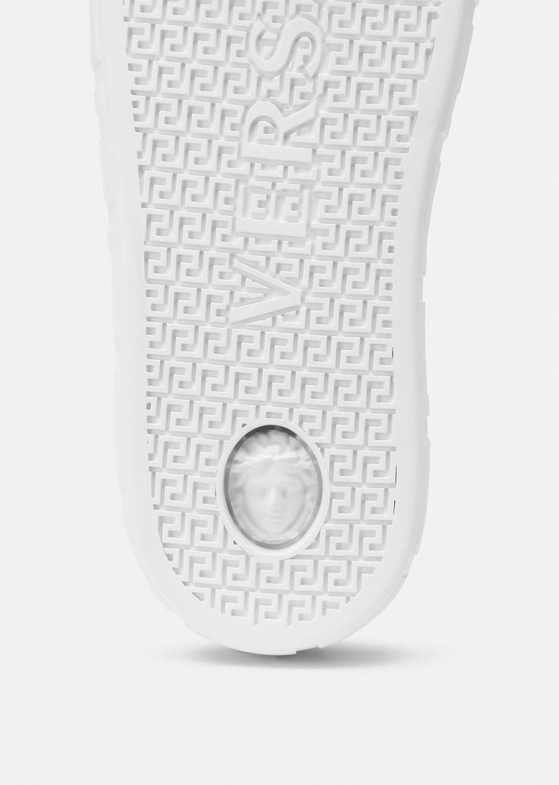 Fendace Gold Baroque Greca Sneakers 4