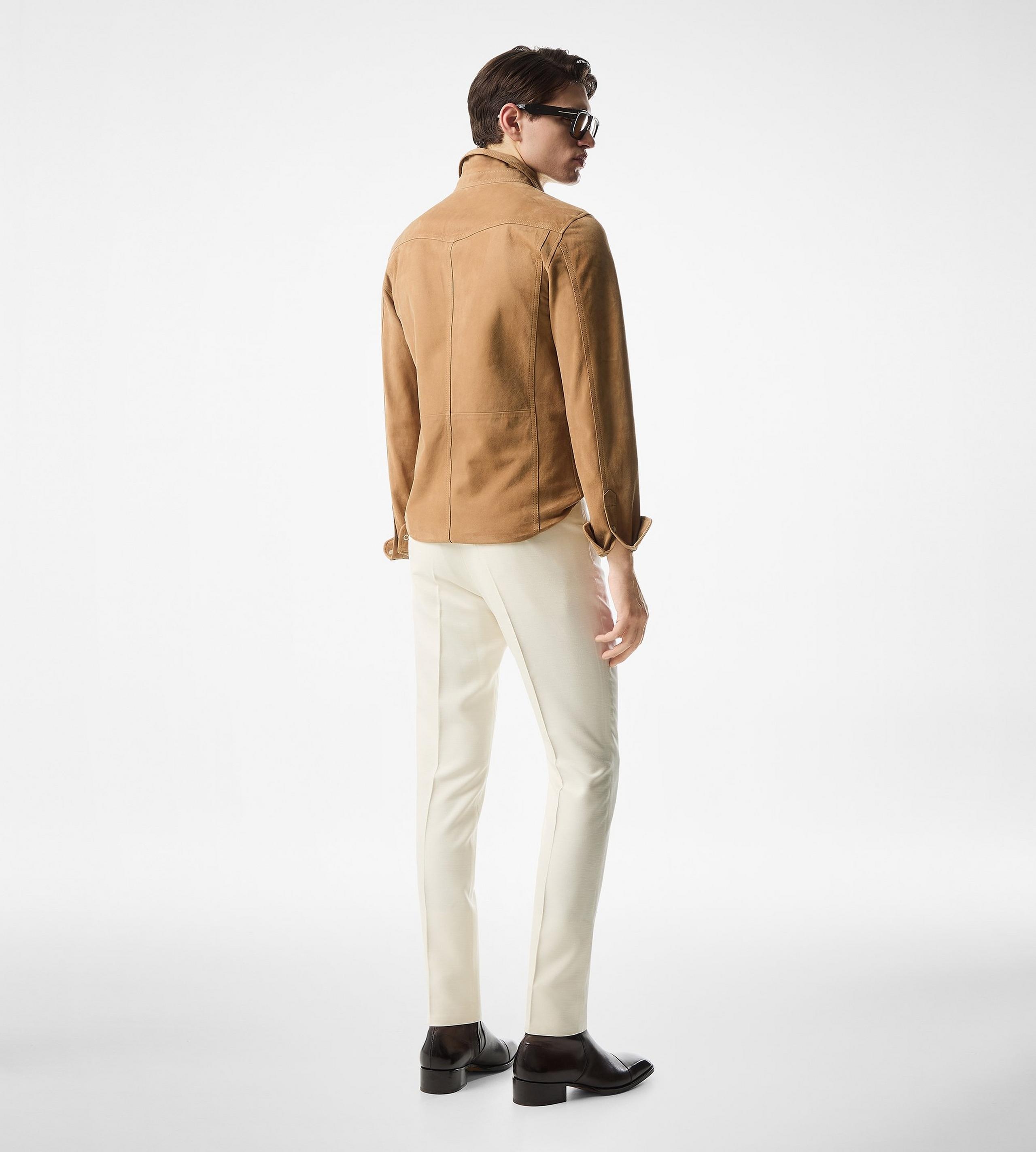 LIGHT SUEDE WESTERN SHIRT - 3