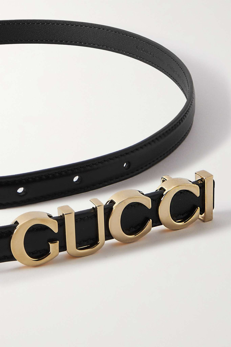 Embellished leather belt 3