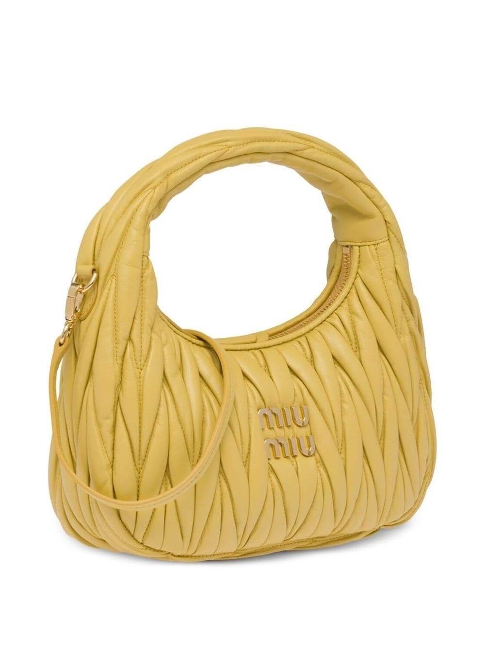 Miu Wander matelassé mini shoulder bag - 4