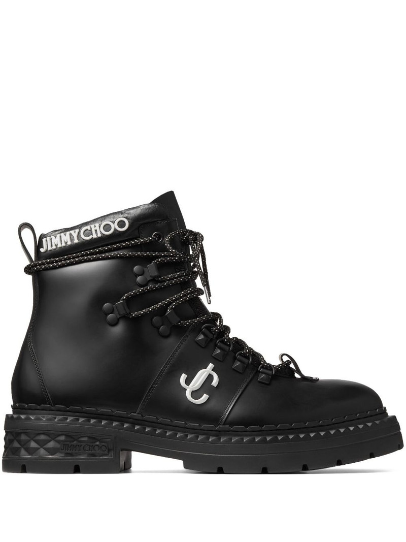 Marlow monogram hiking boots 1