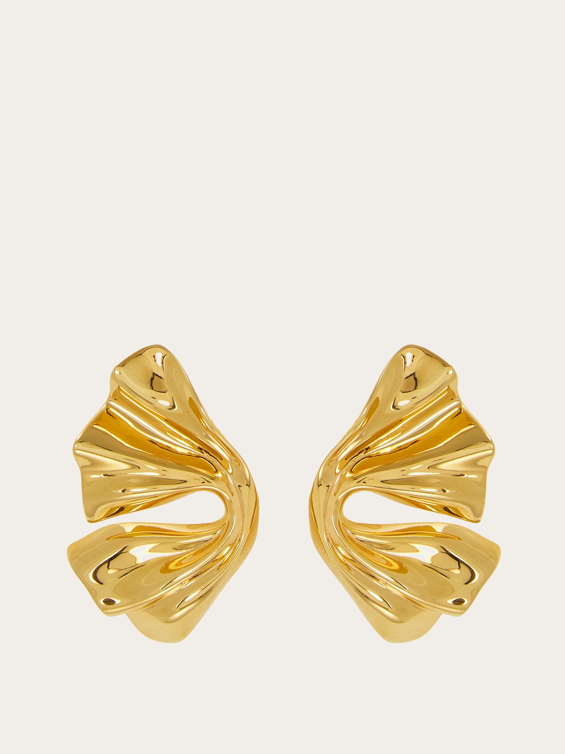 Draped earrings - 1