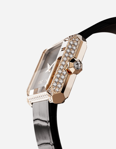 Dolce & Gabbana Gold watch with diamonds outlook