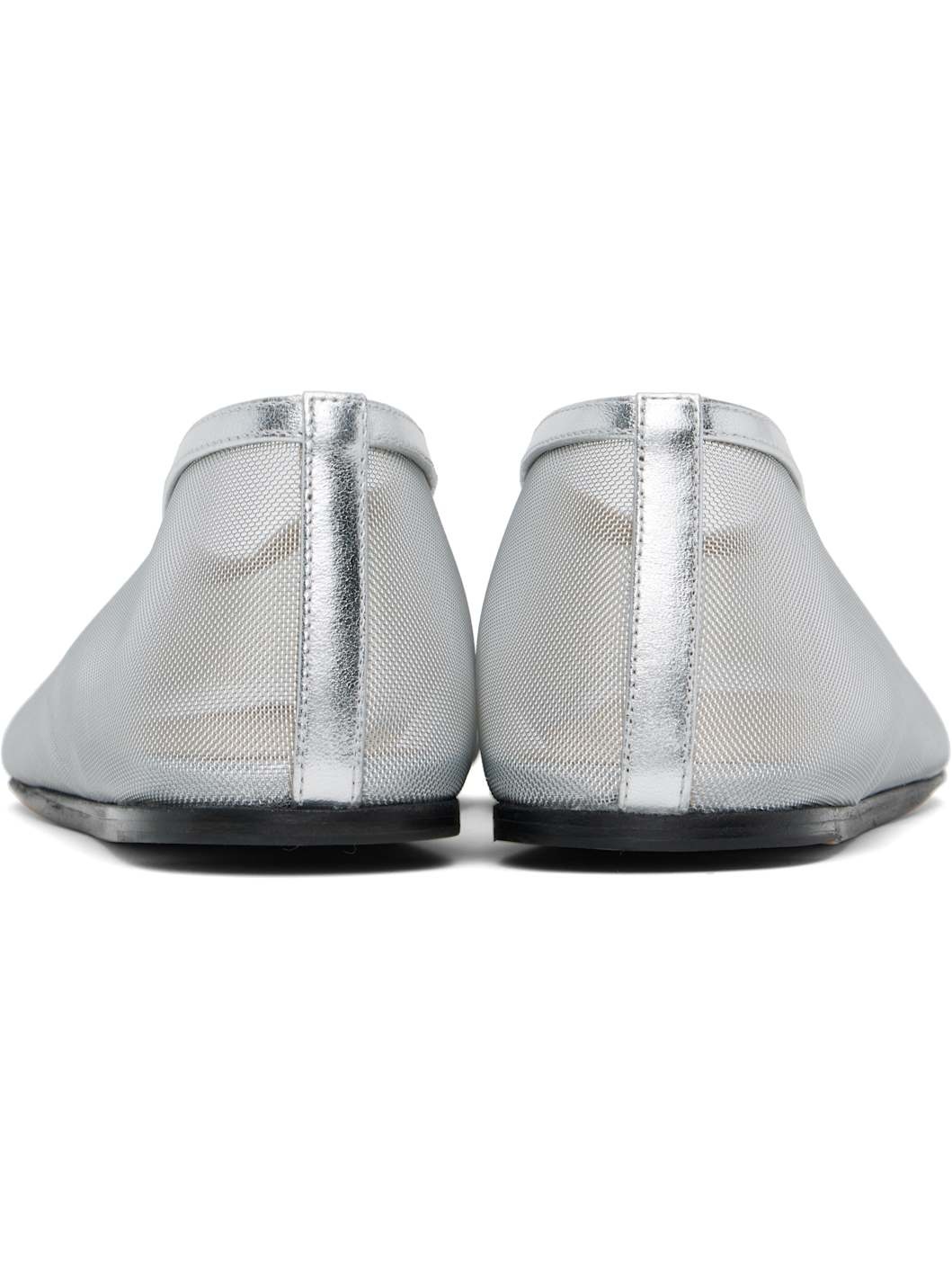 Silver Luna Ballerina Flats - 2