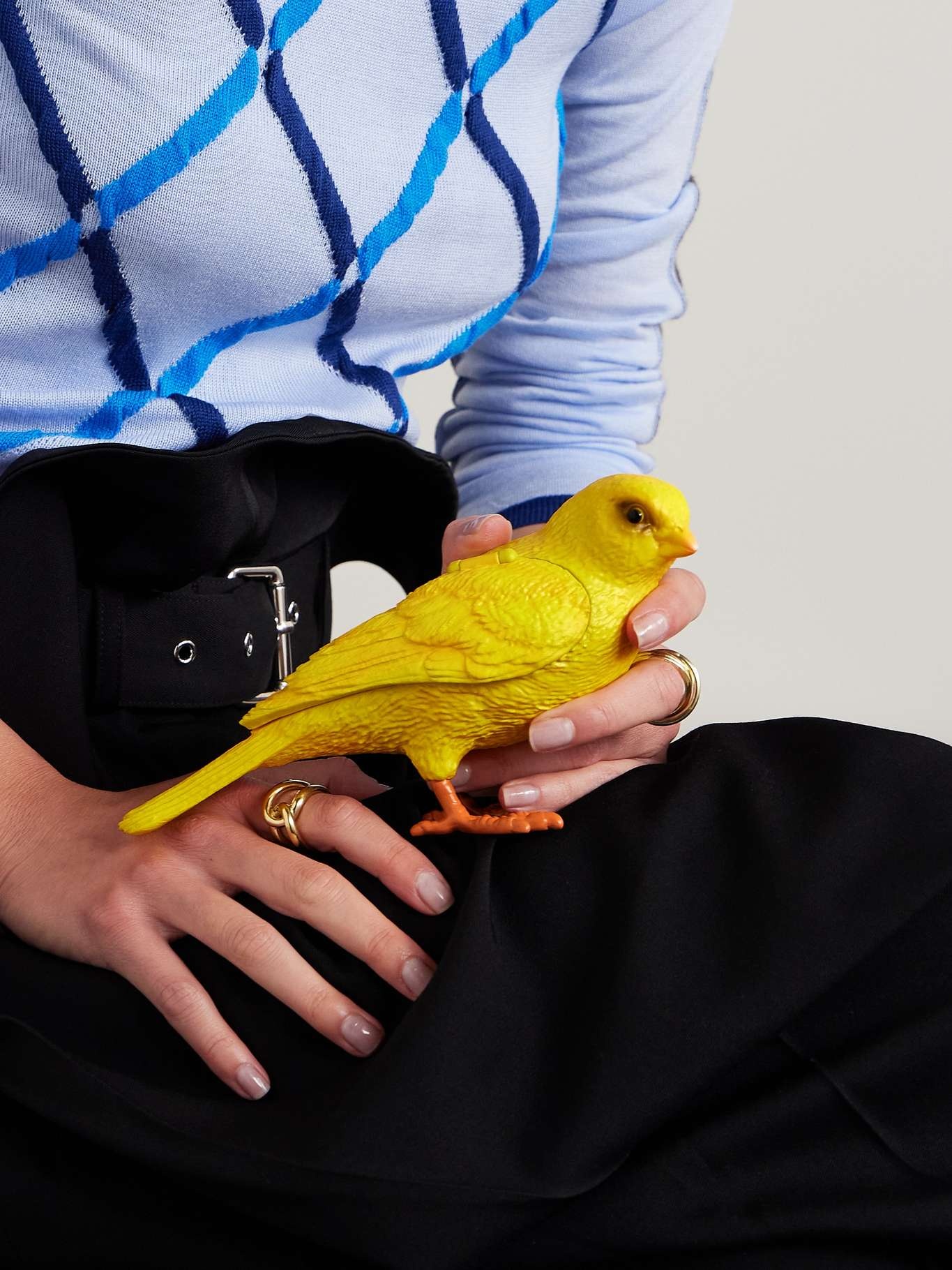 【関税込み】JW Anderson ブラック Canary Embroidered フーディ AC0387FA0178200_1_b4dbea95-