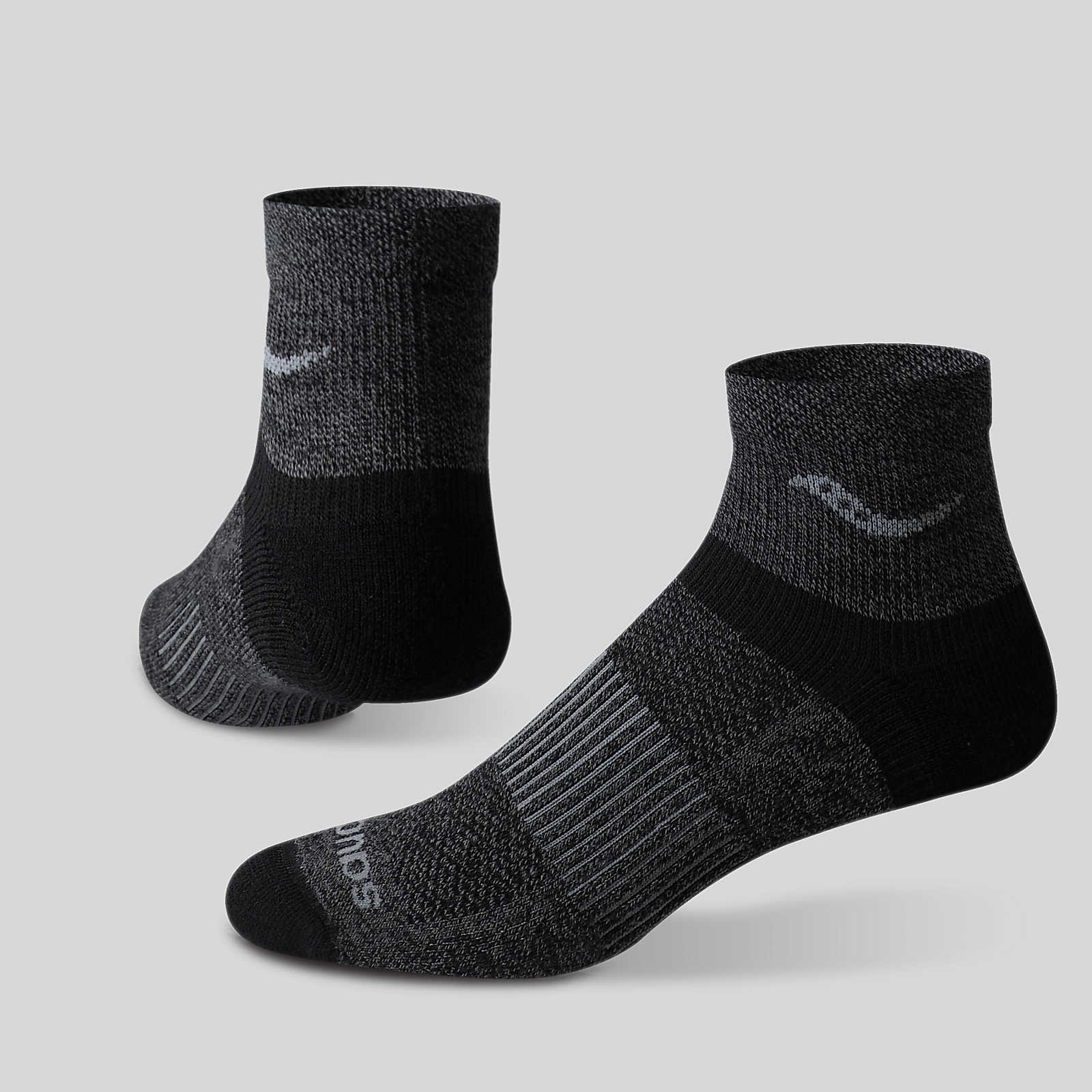 Inferno Merino Wool Blend Quarter 3-Pack Sock - 2