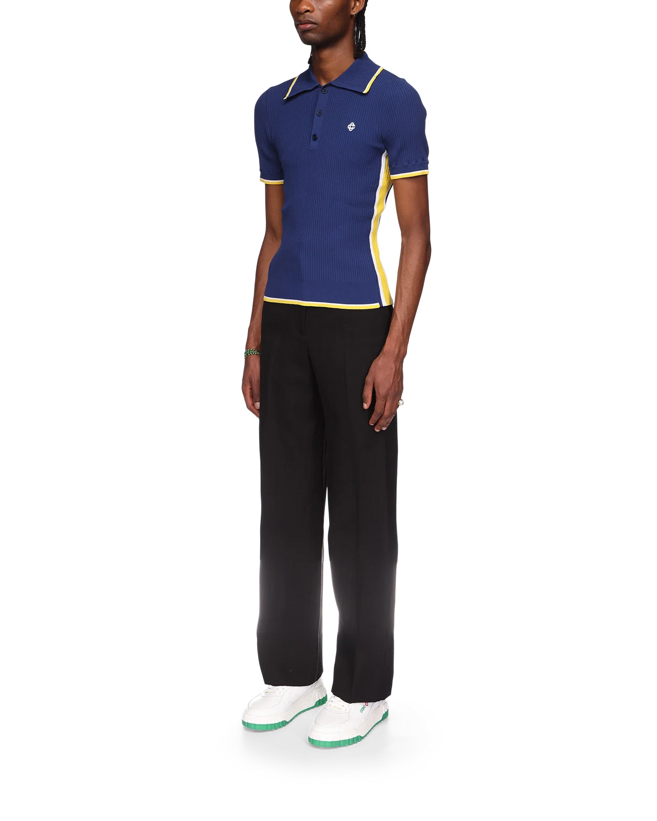 Rib Polo Shirt - 3