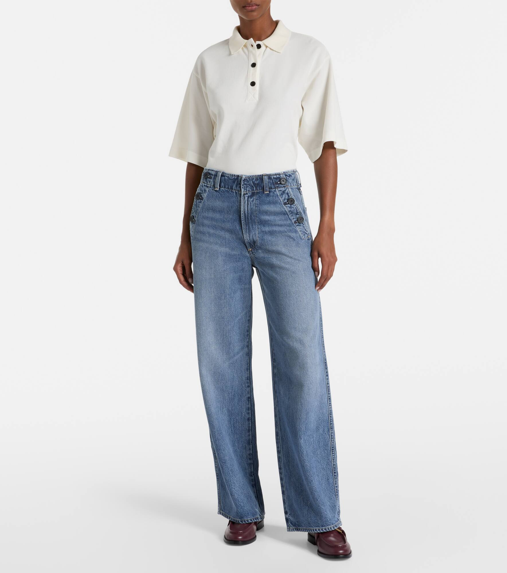 Boardwalk wide-leg jeans - 7