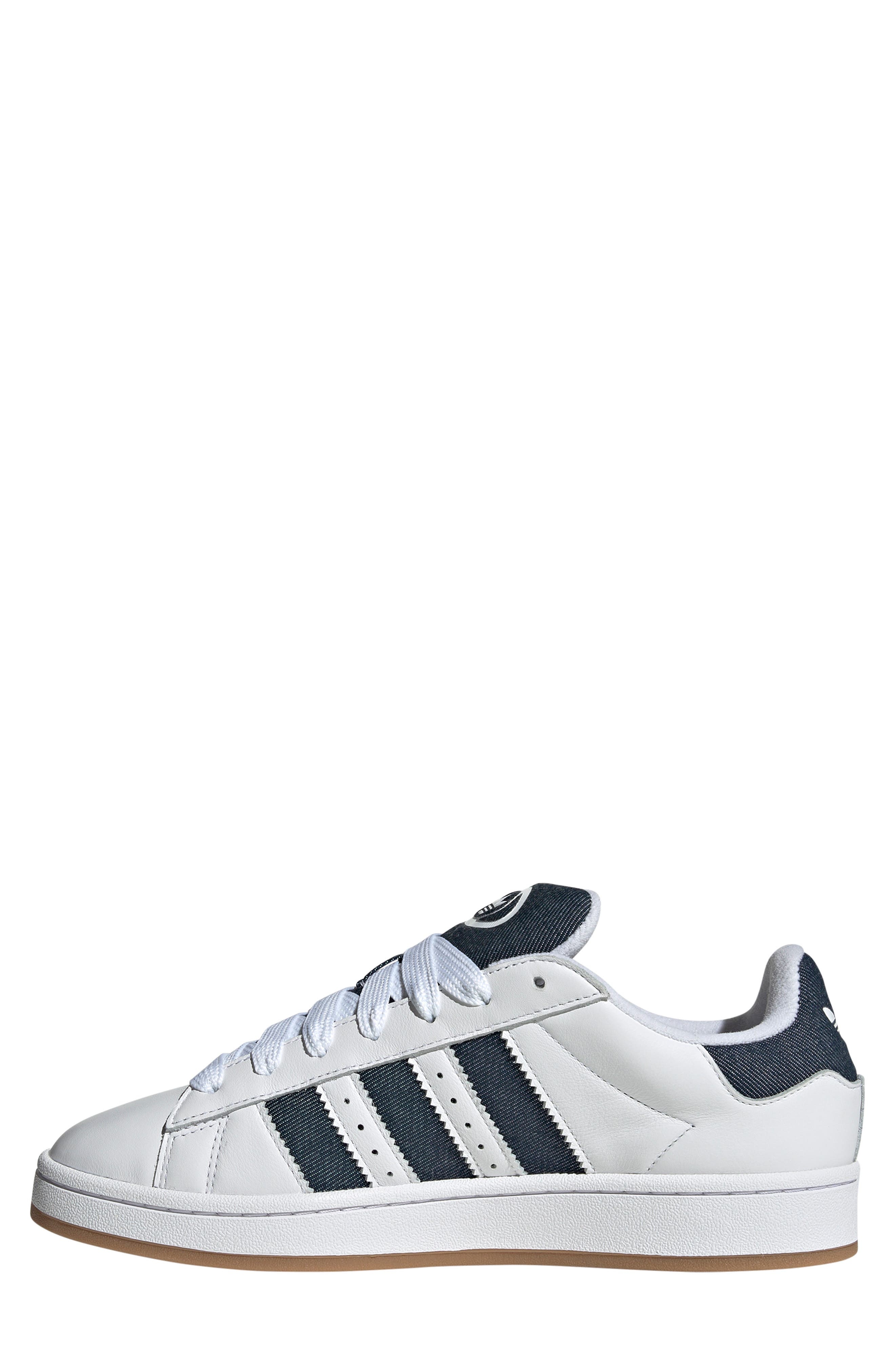adidas Campus 00s Sneaker in White/Indigo/Gold Metallic at Nordstrom - 6