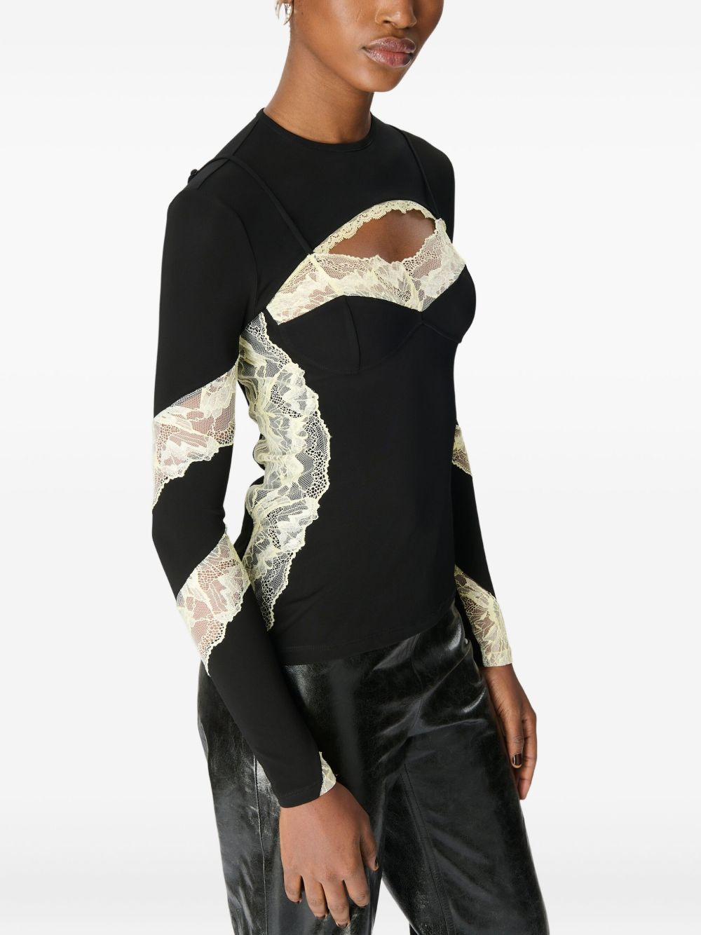 lace-insert top - 3
