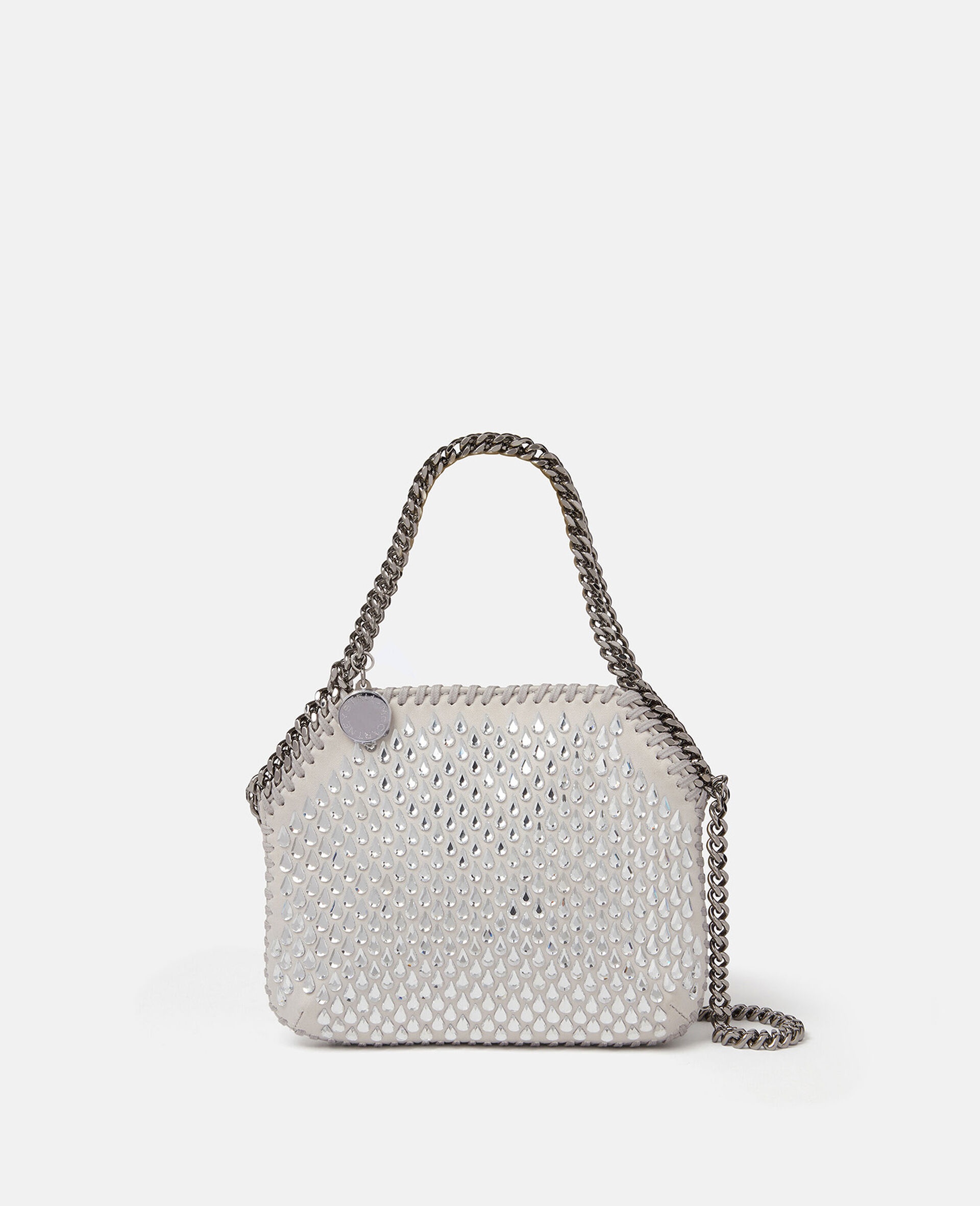 Stella McCartney Falabella Crystal Mesh Mini Tote Bag