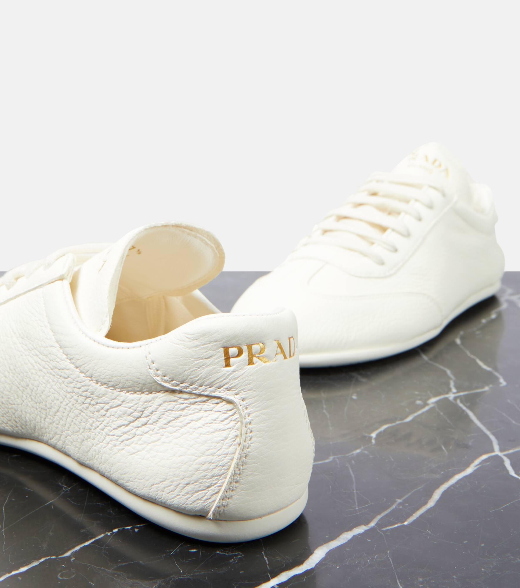 Leather sneakers - 6