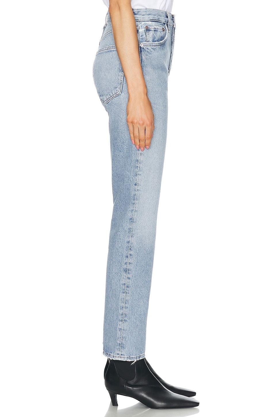 90s Pinch Waist High Rise Straight - 3