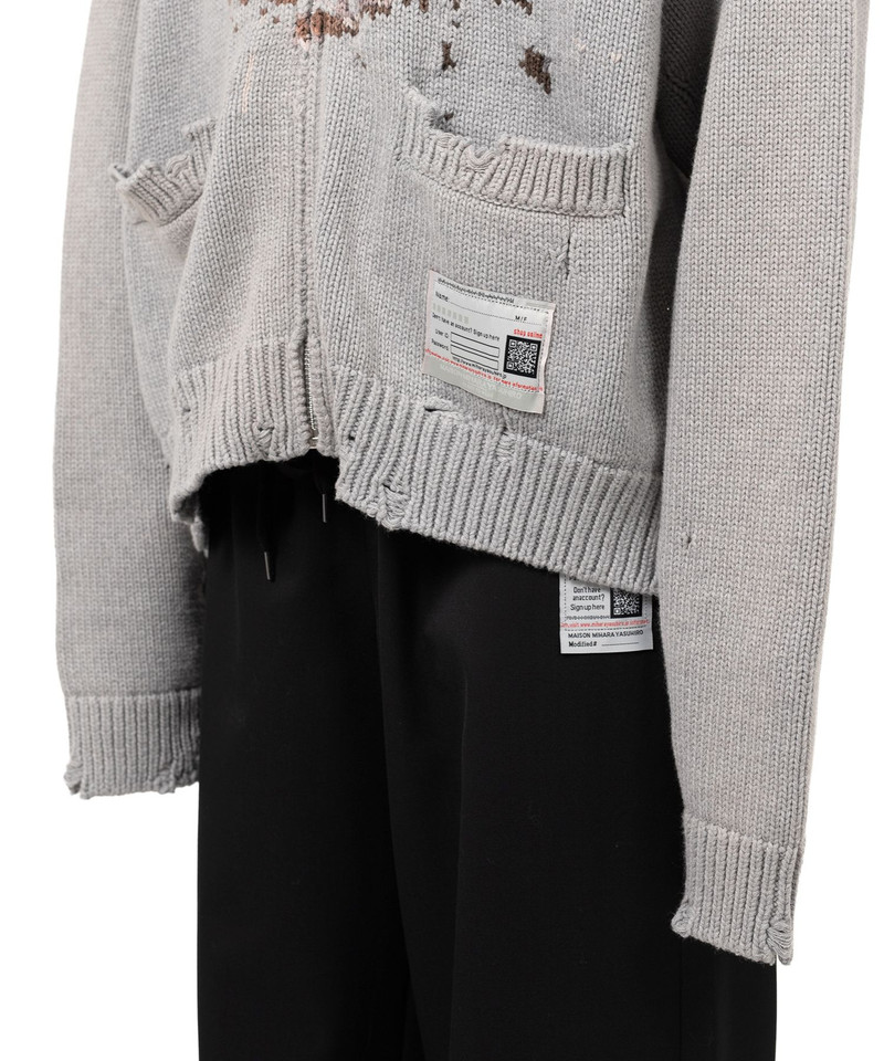 Cat Jacquard Knit Cardigan 15