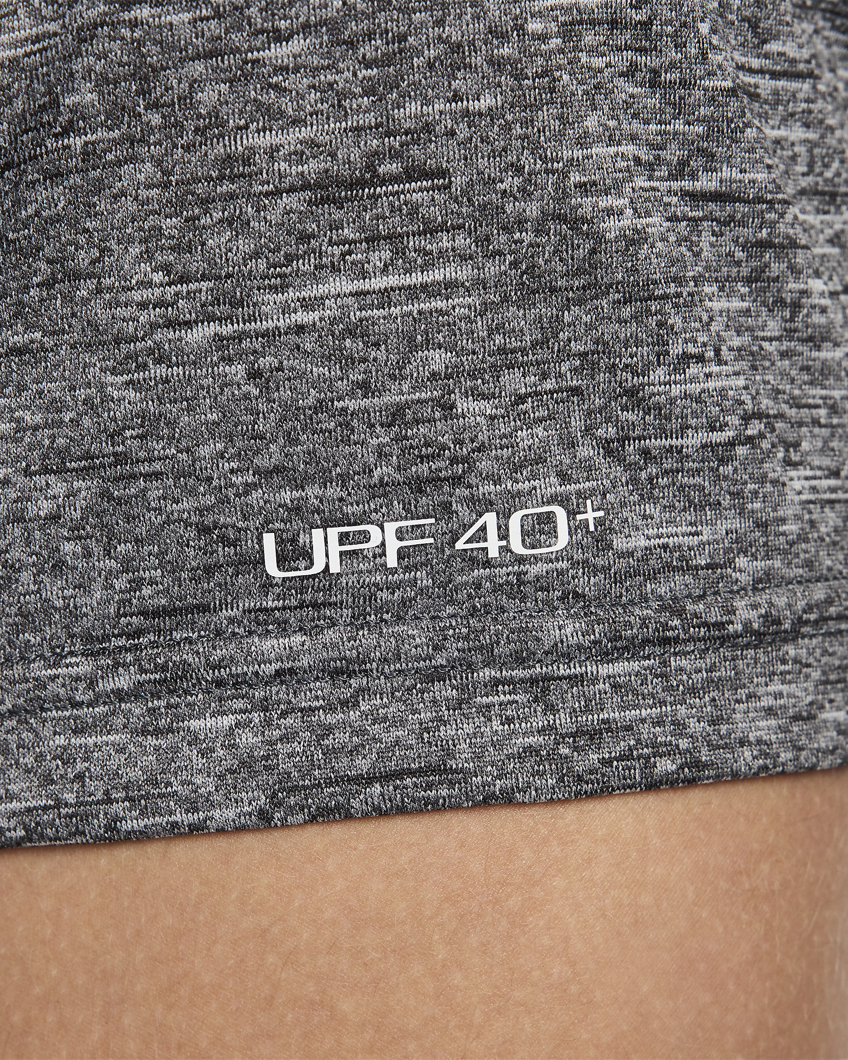 Nike Men's Heathered Short-Sleeve Hydroguard Swim Shirt - 6