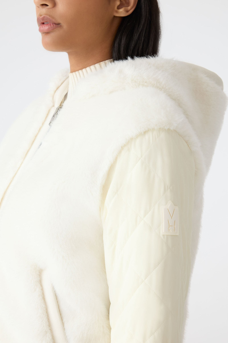 GWENDAL Reversible Faux Fur Hoodie 5