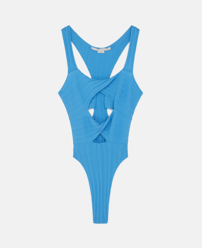Cut‐Out Knit Bodysuit 1