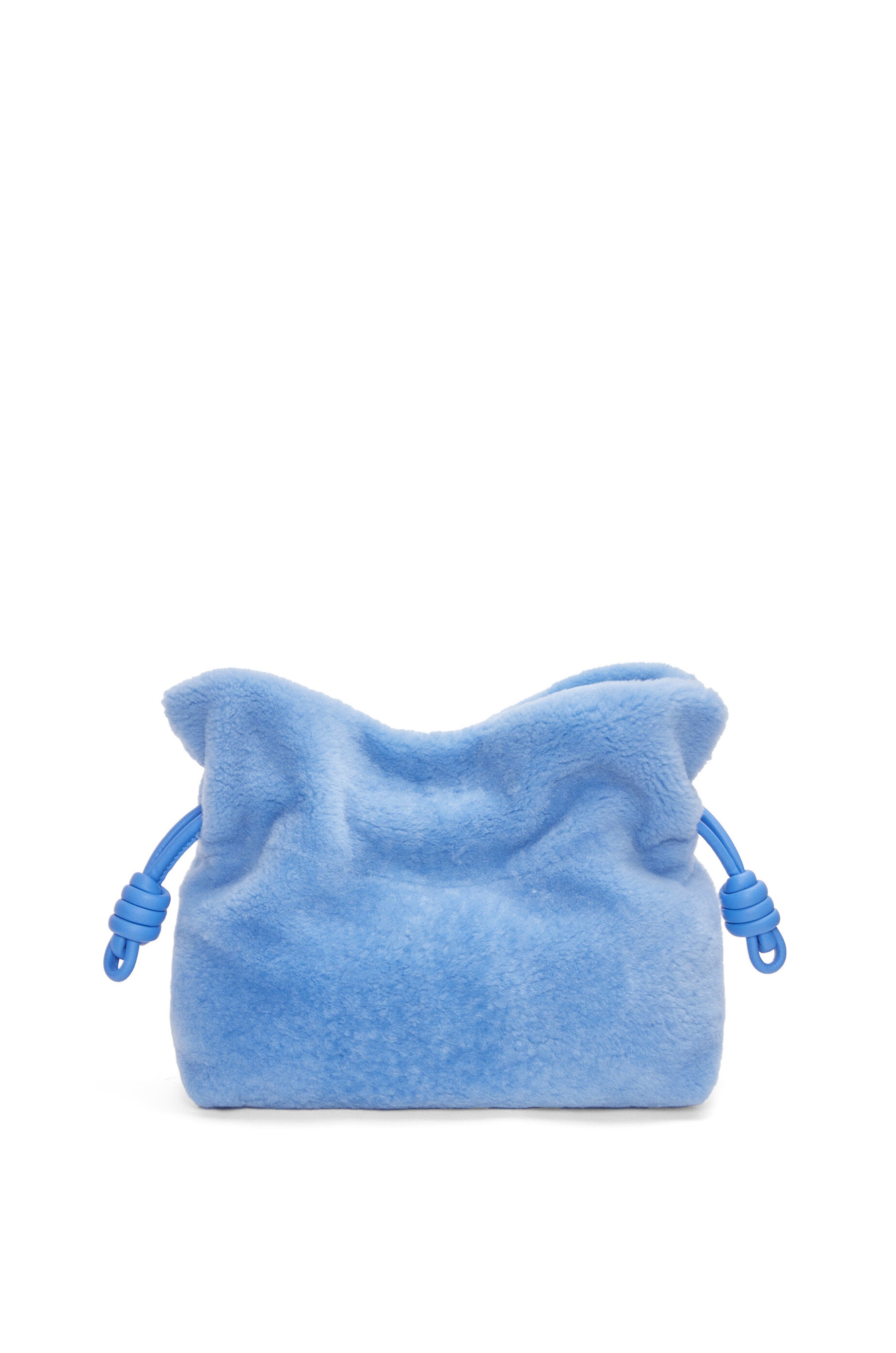 Flamenco clutch in shearling - 1