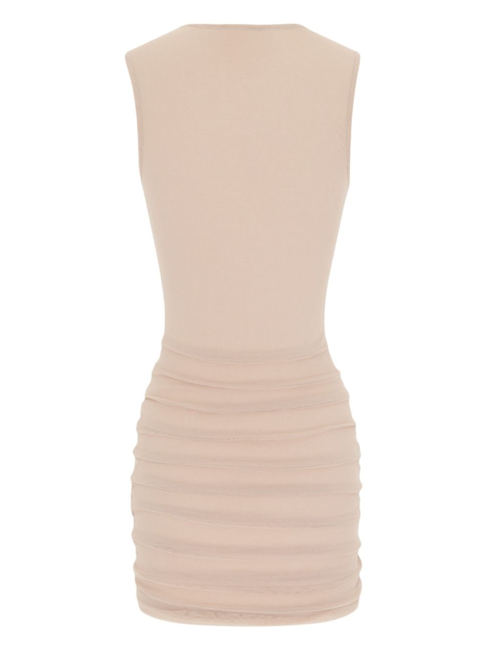 Saint Laurent Stretch Tulle Short Dress - 2