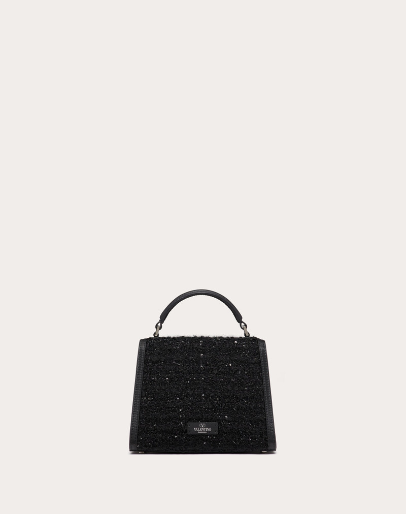 MINI VSLING TWEED HANDBAG 4