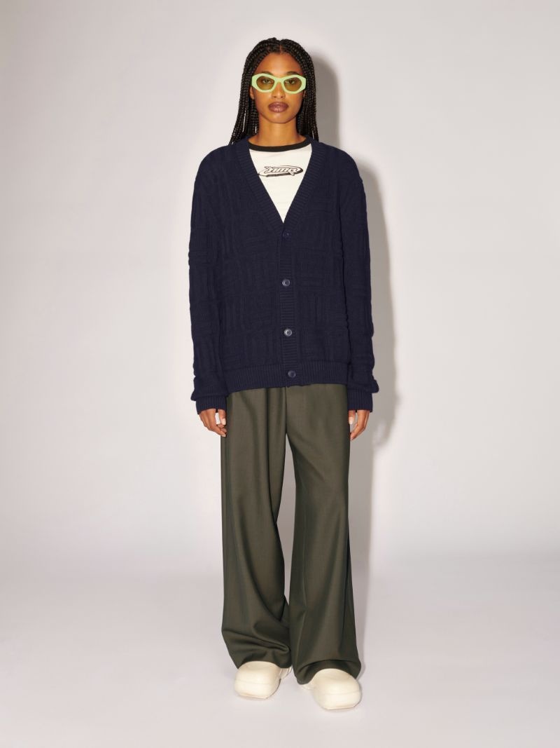Monogram Knit Cardigan - 3