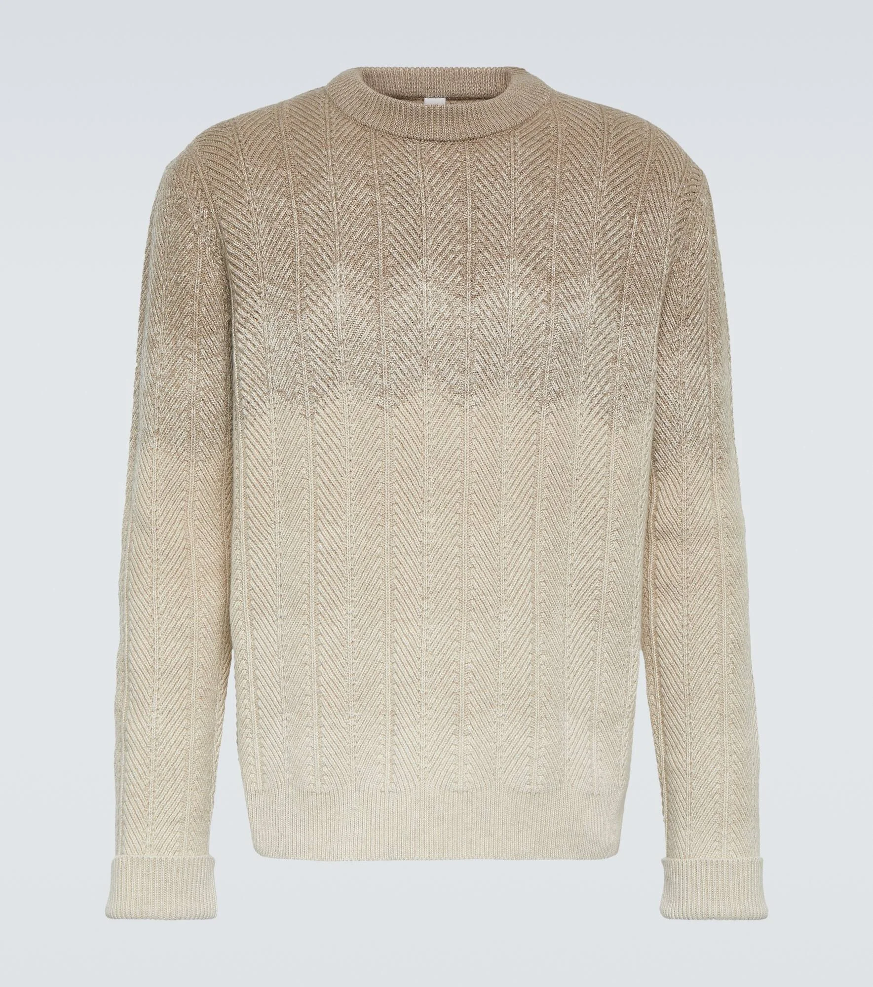 Gradient cashmere sweater - 1