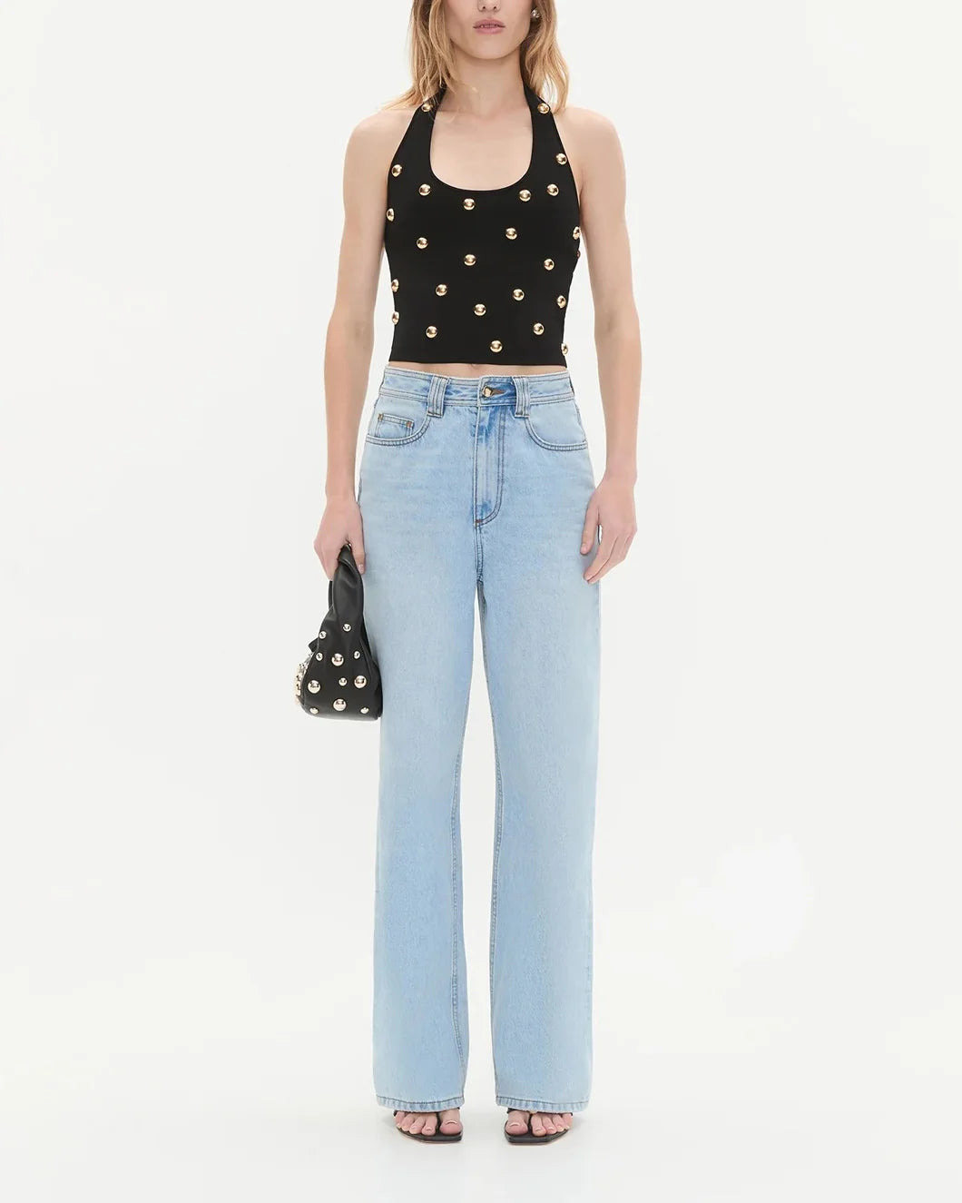 LEAH KNIT HALTER TOP - 6