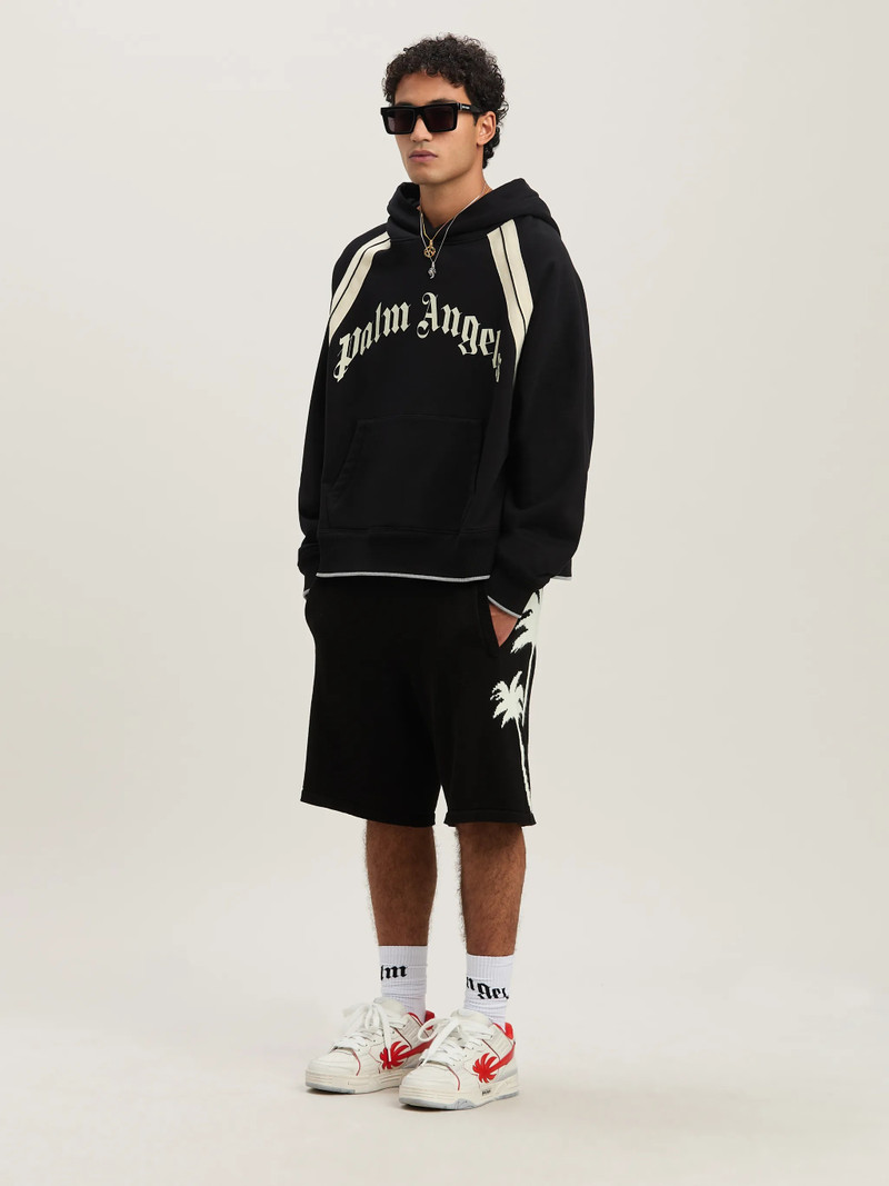 Palm Angels Curved Logo Track hoodie outlook