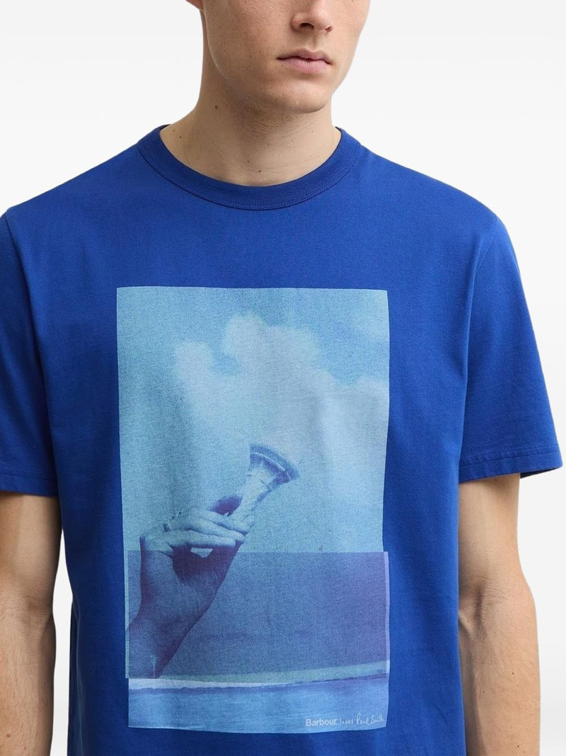 x Paul Smith graphic-print T-shirt 5