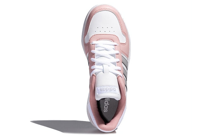 (WMNS) adidas neo Hoops 2.0 'Gray Pink Silver' FW5855 - 5