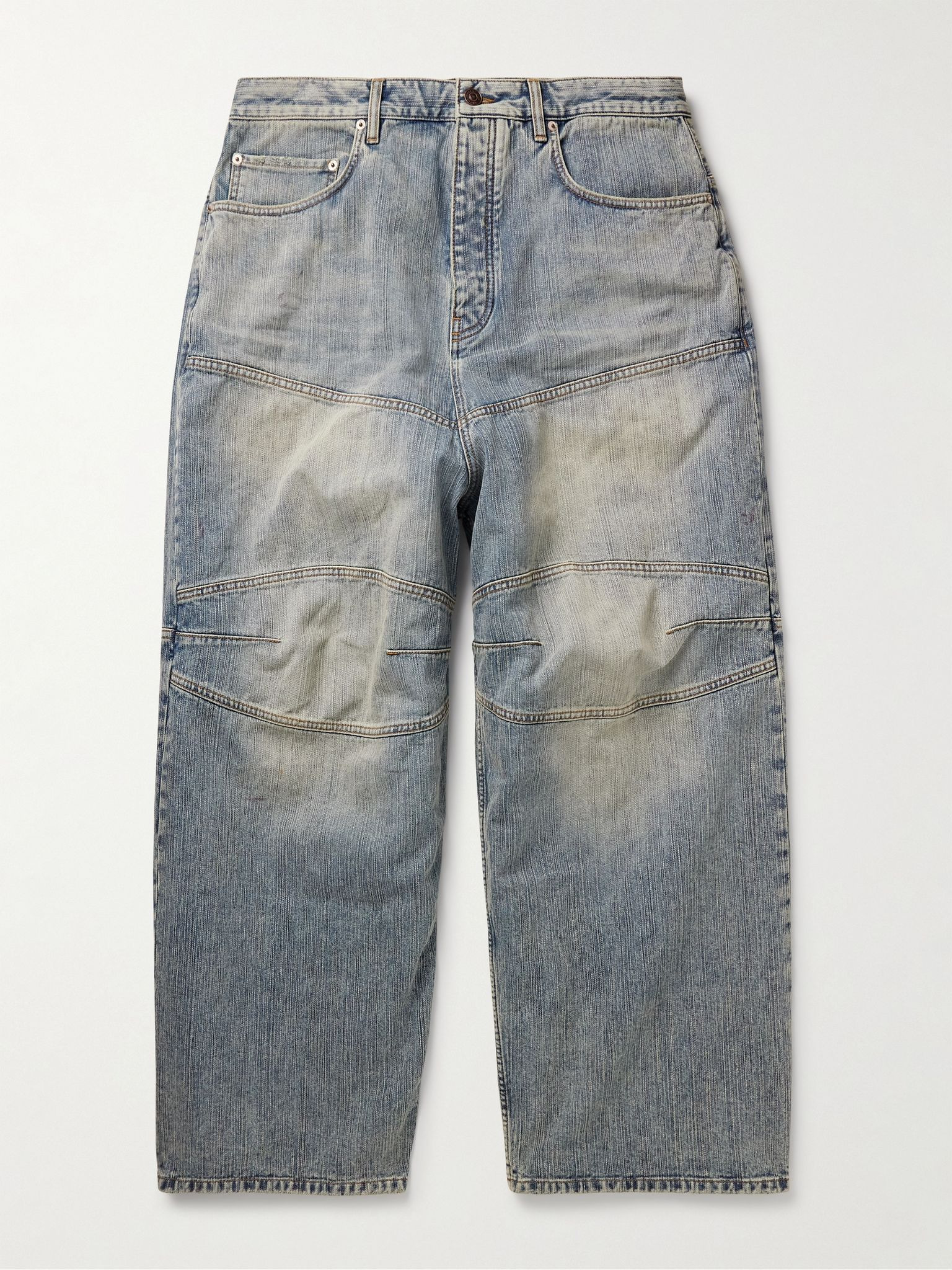 Wide-Leg Jeans Blue - 1