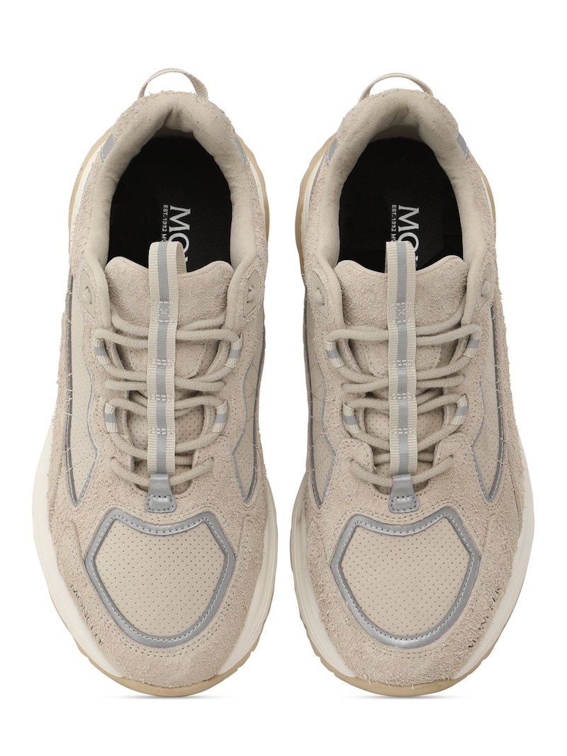 Lite leather runner sneakers - 6